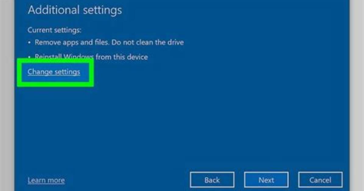 How Do I Reformat My Laptop Windows 10?