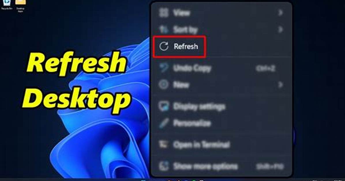 How Do I Refresh My Computer in Windows 10?