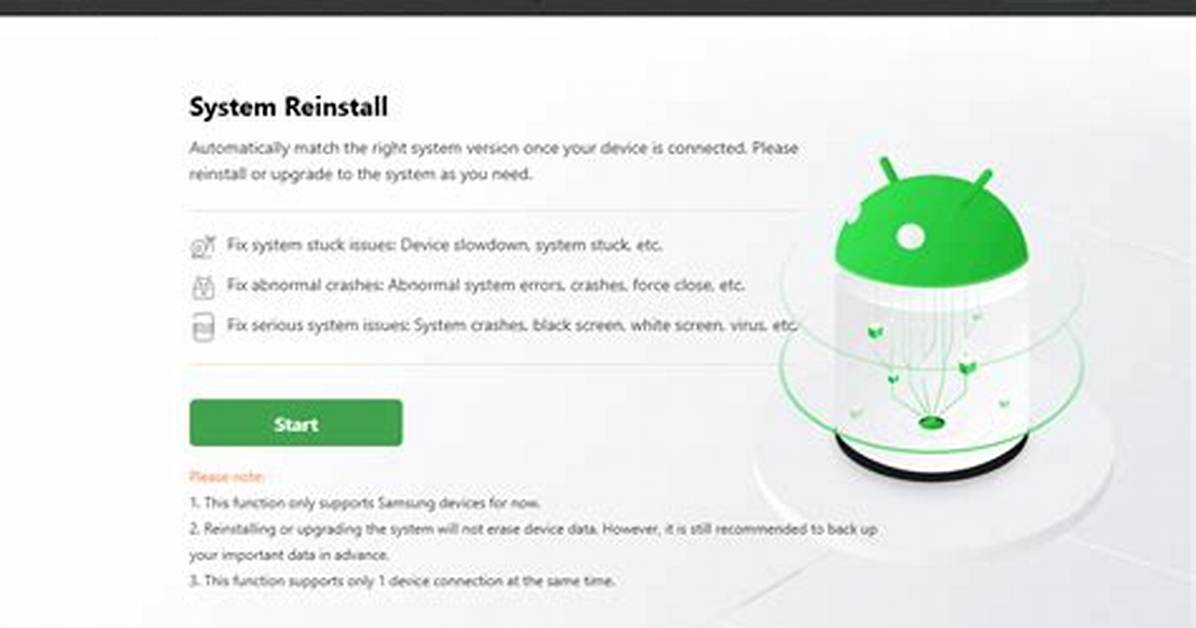 How Do I Reinstall Android System?