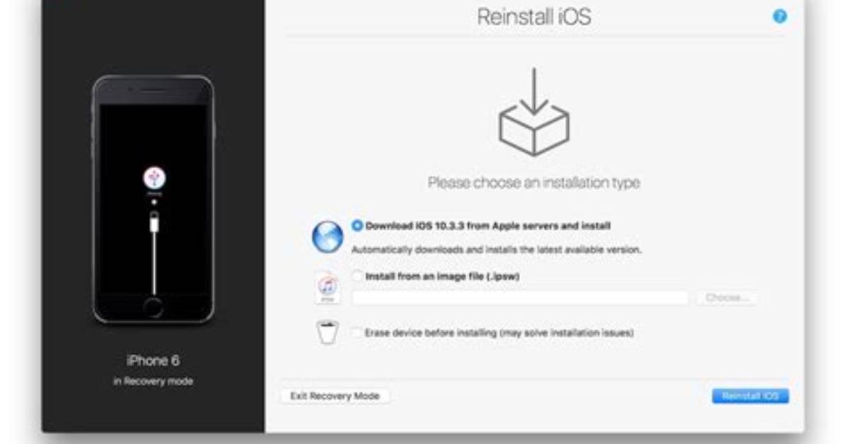 How Do I Reinstall iOS on iTunes?