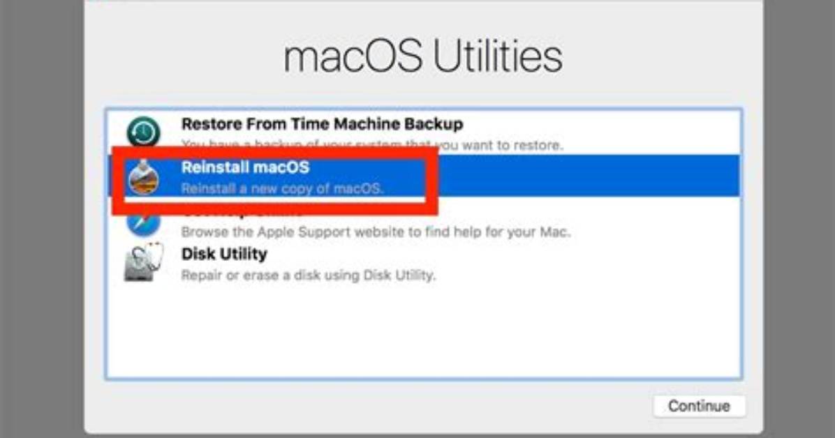 How Do I Reinstall macOS?