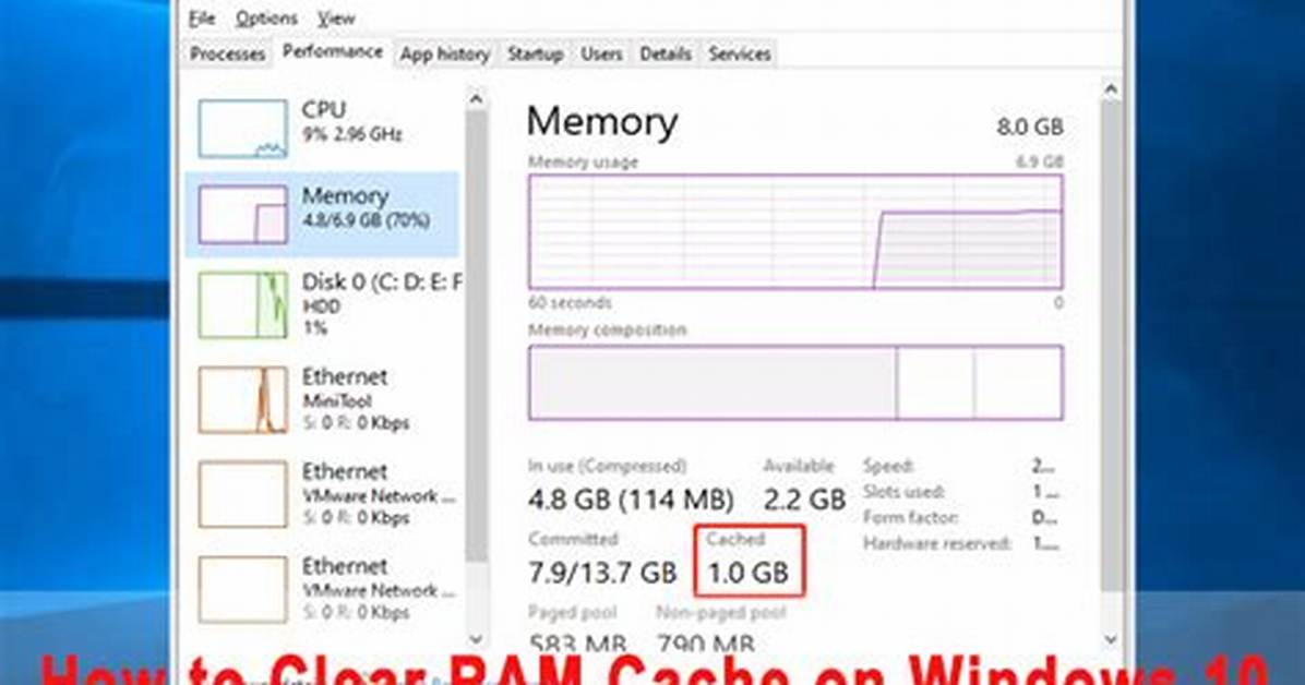 How Do I Release Cached Memory in Windows 10?
