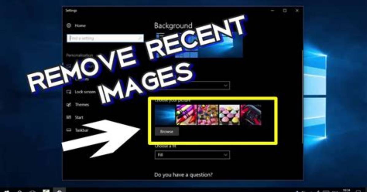 How Do I Remove a Desktop Background in Windows 7?
