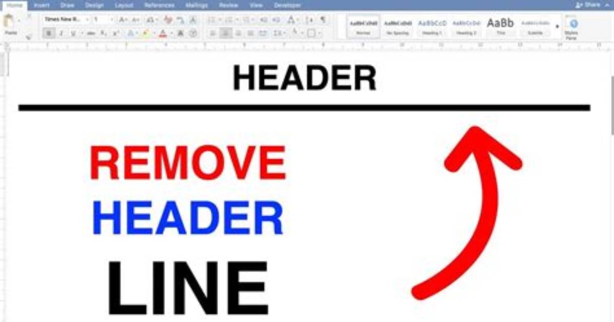 How Do I Remove a Header in Unix?