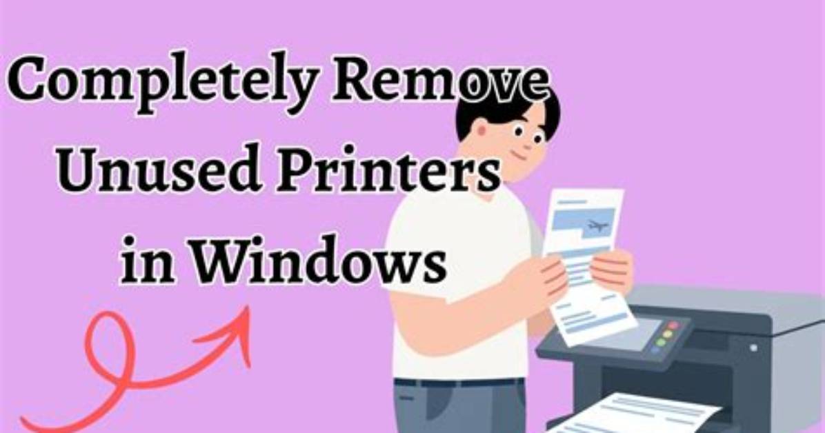 How Do I Remove a Hidden Printer in Windows 10?