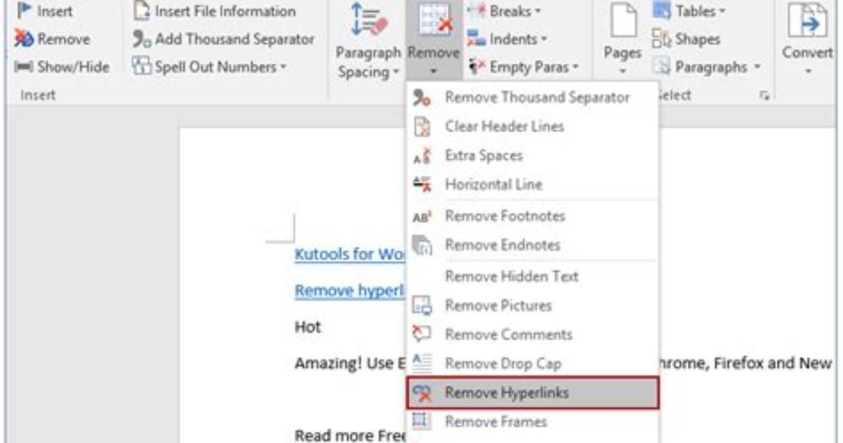 How Do I Remove a Hyperlink in Evernote?