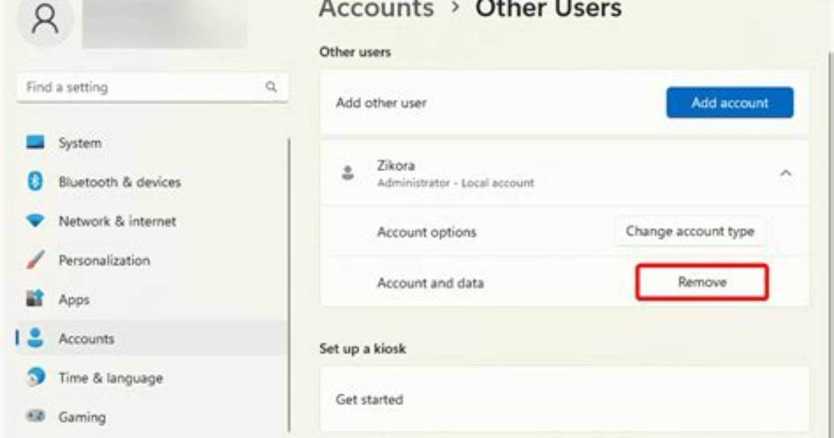 How Do I Remove an Account from Windows 10?