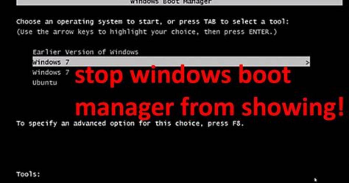 How Do I Remove Boot Manager from Bios?