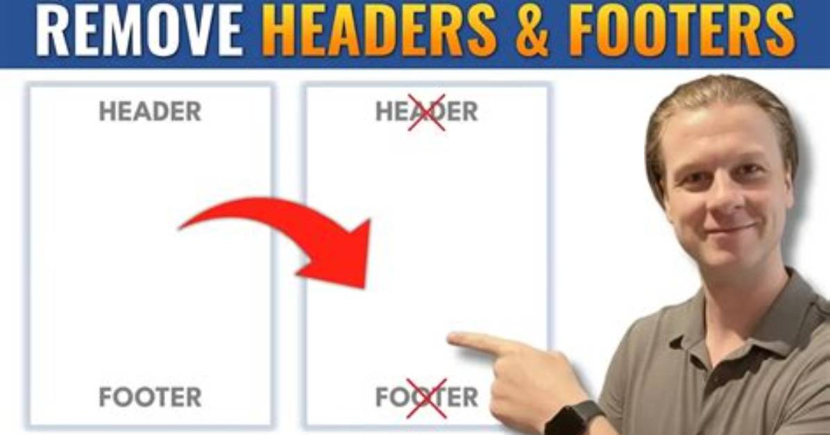 How Do I Remove Headers and Footers in Access