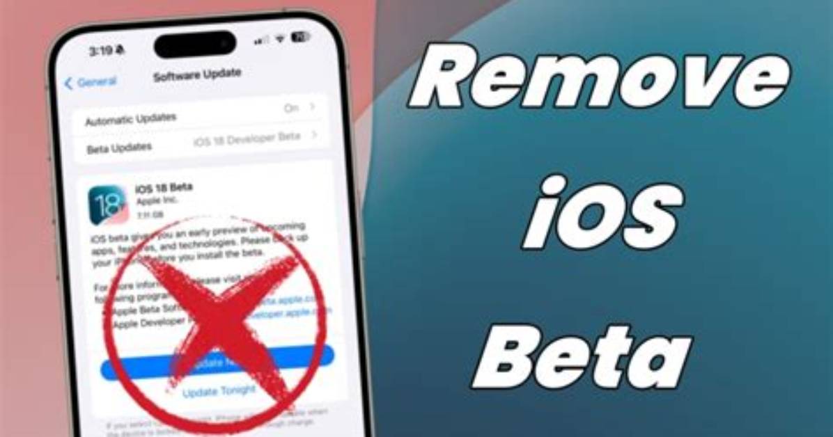 How Do I Remove iOS Beta Without Losing Data?