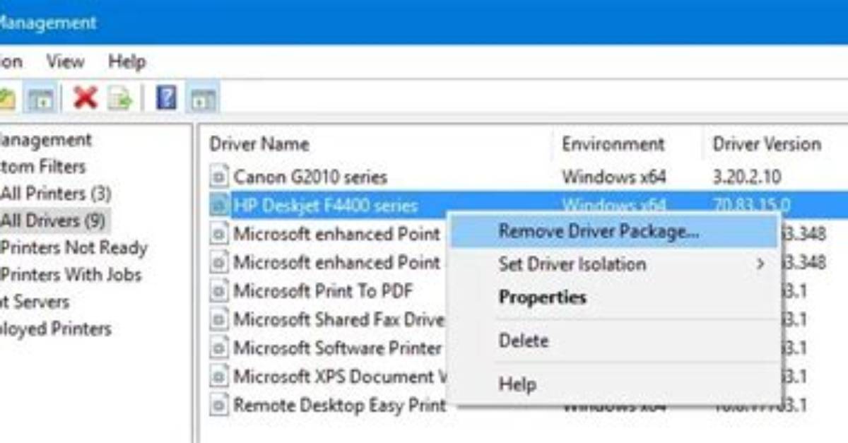 How Do I Remove Old Printers from Windows 10?