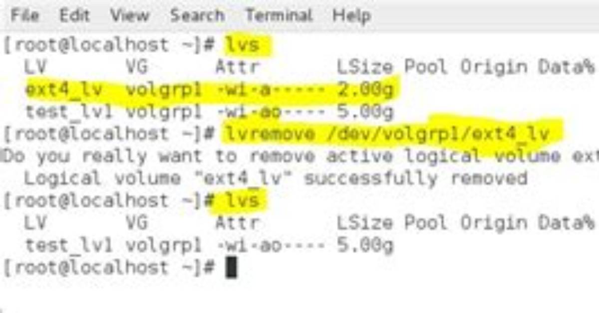 How Do I Remove Physical Volume in Linux?