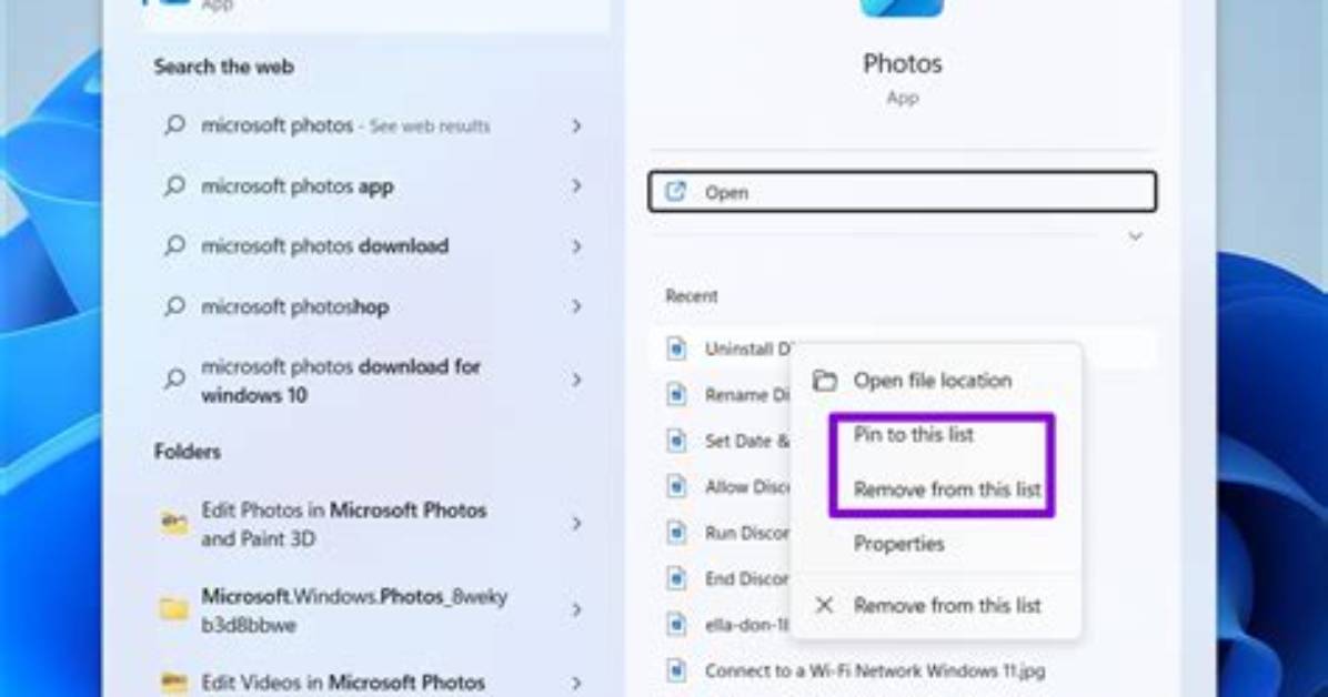How Do I Remove Recent Places in Windows 7?