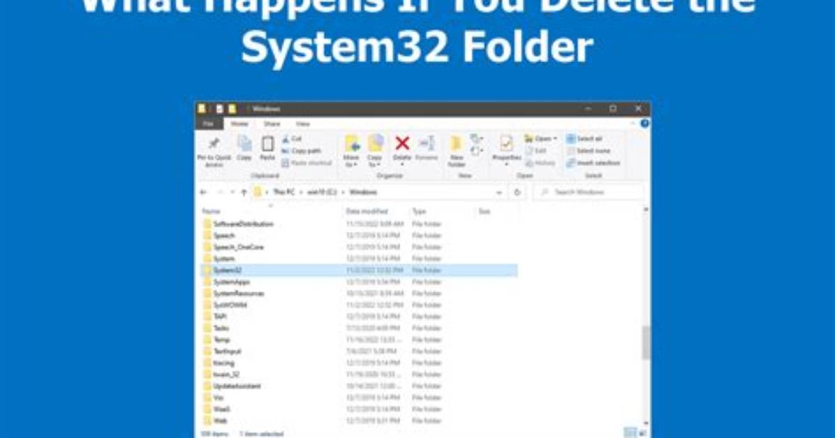 How Do I Remove System 32 Without Administrator?