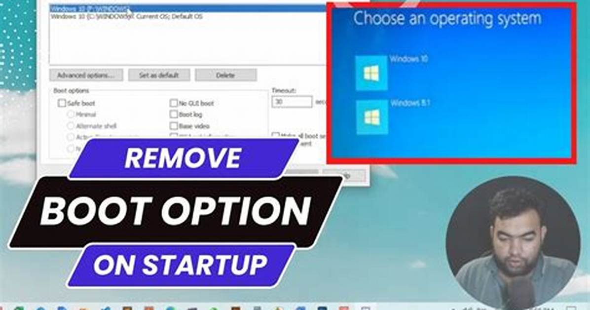 How Do I Remove the Boot Menu in Windows 10?