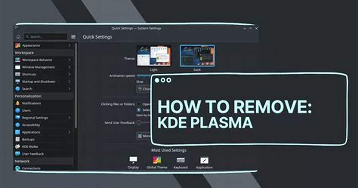 How Do I Remove the Kde 4 Plasma Tool Box/Cashew Icon from the Desktop?