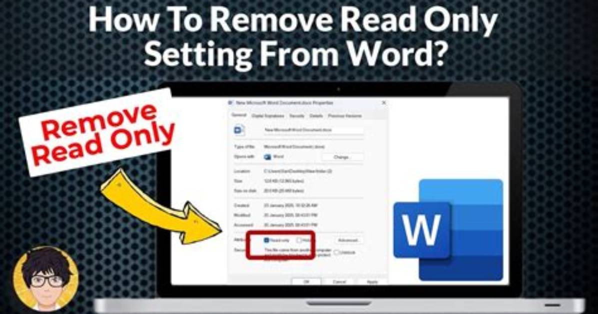 How Do I Remove the Read Only Attribute from a Folder in Windows 10?