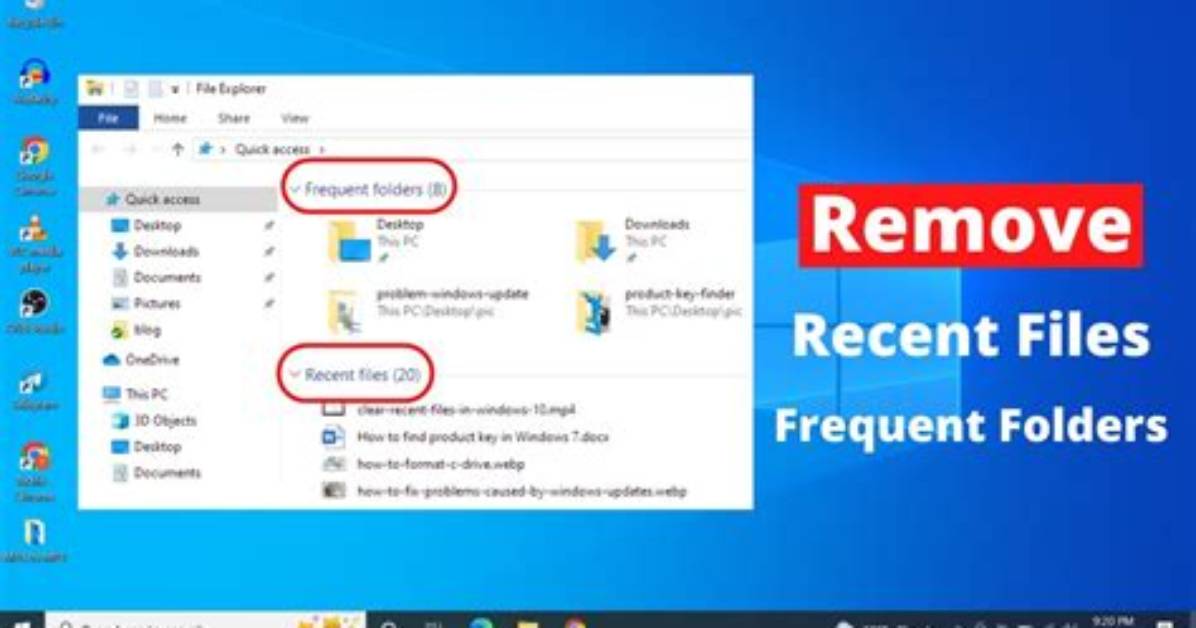 How Do I Remove the 'Recent Places' Icon from My Windows 7 Desktop?