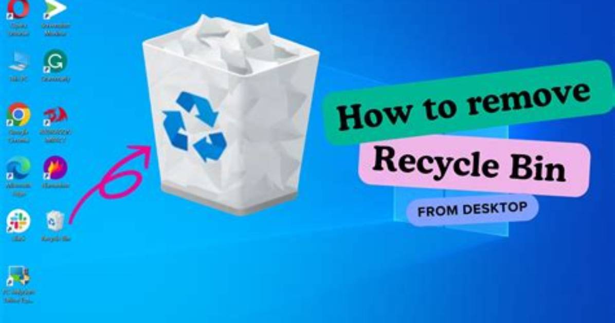How Do I Remove the Recycle Bin Icon in Windows 10?