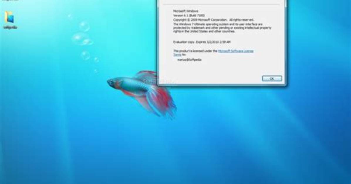 How Do I Remove Windows 7 Build 7601 from Desktop?