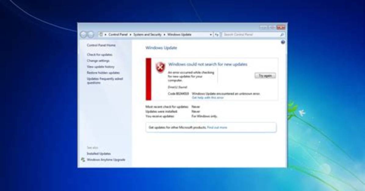 How Do I Remove Windows 7 Update Files?