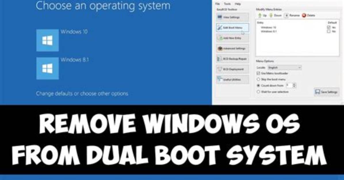 How Do I Remove Windows Os and Install Linux?
