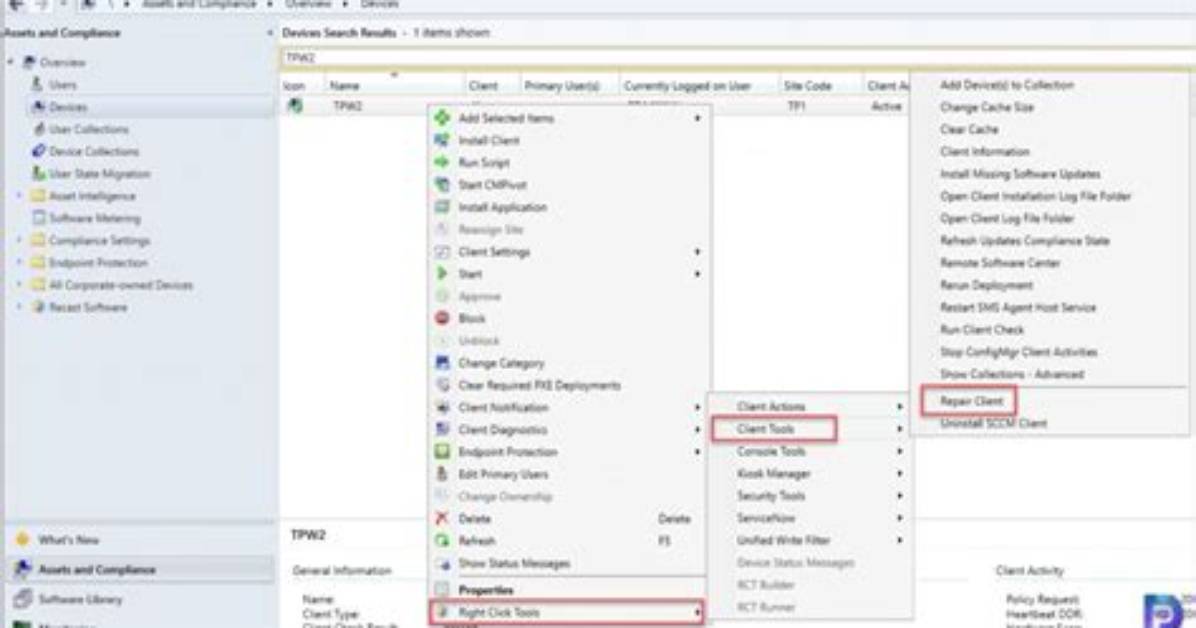 How Do I Repair Sccm Client in Windows 10?