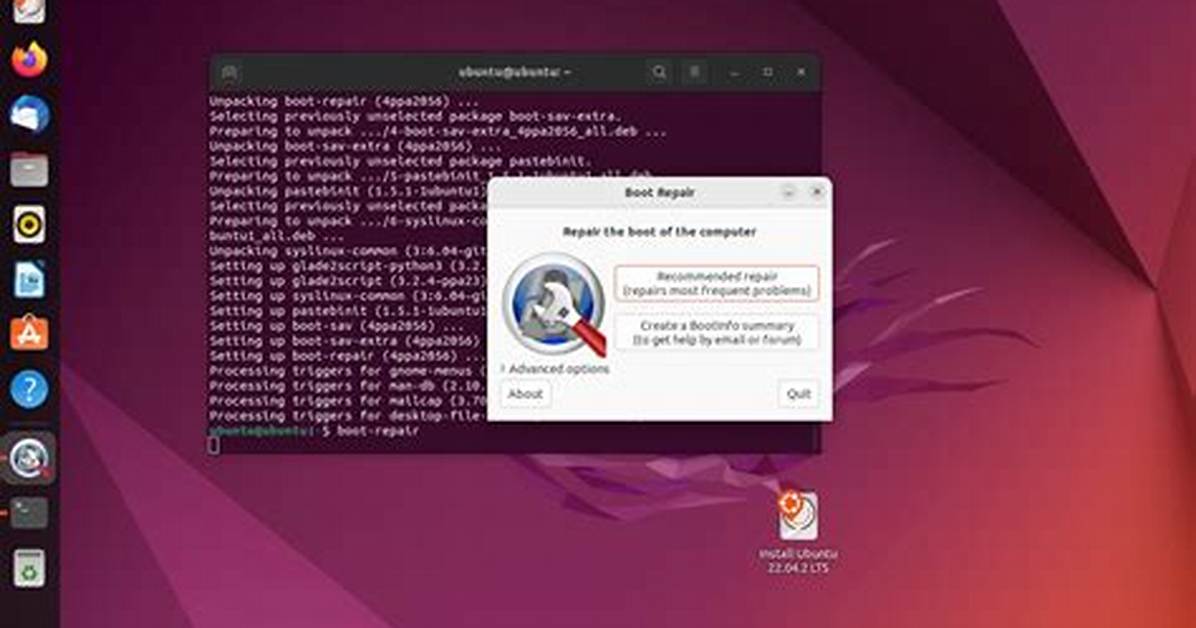 How Do I Repair Ubuntu?
