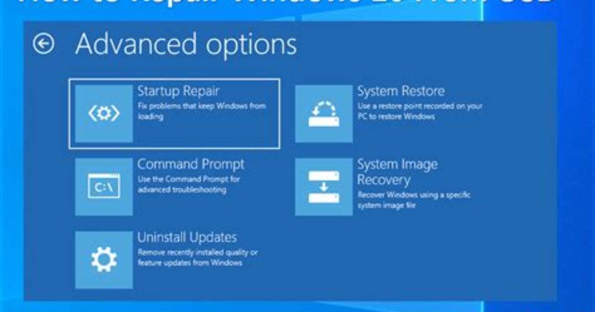 How Do I Repair Windows 10 Missing Files?