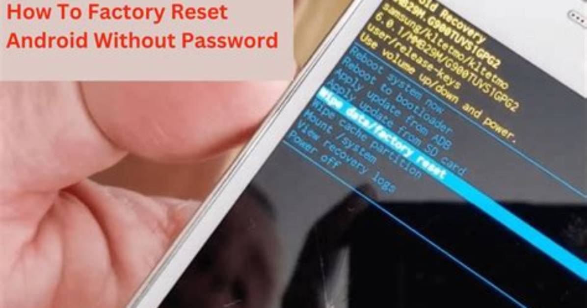 How Do I Reset My Android Password Without Losing Data?