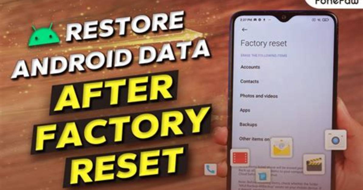 How Do I Reset My Encrypted Android Phone?