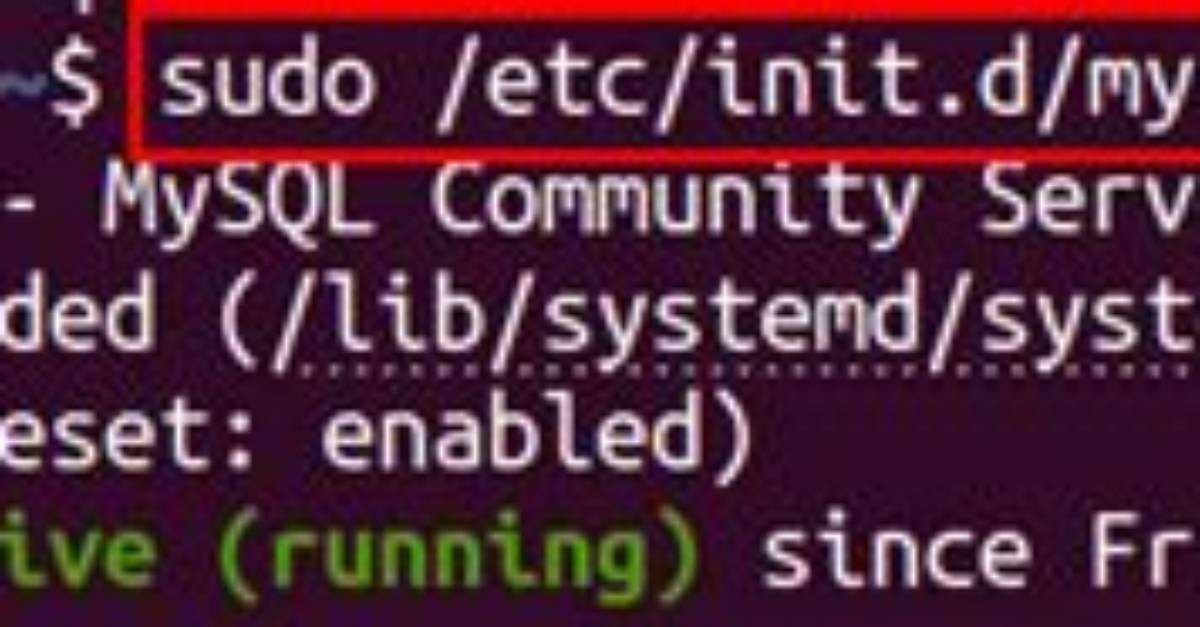 How Do I Restart Mysql on Linux?