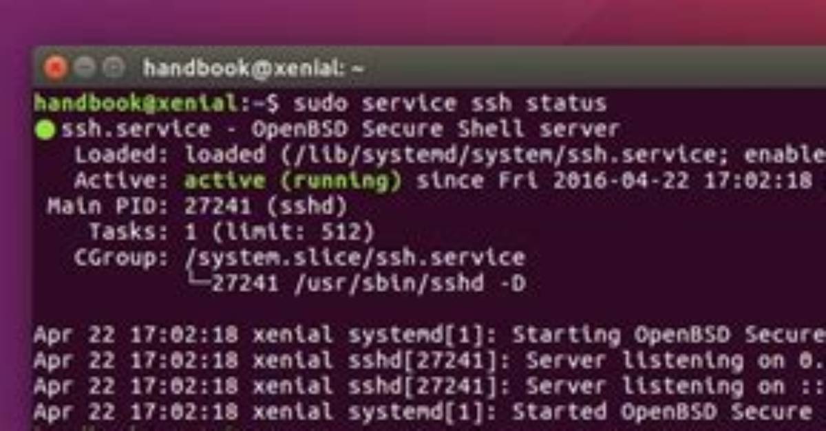 How Do I Restart the Ssh Service?
