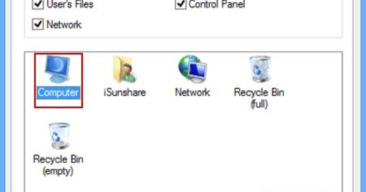 How Do I Restore My Computer Icon in Windows 7?