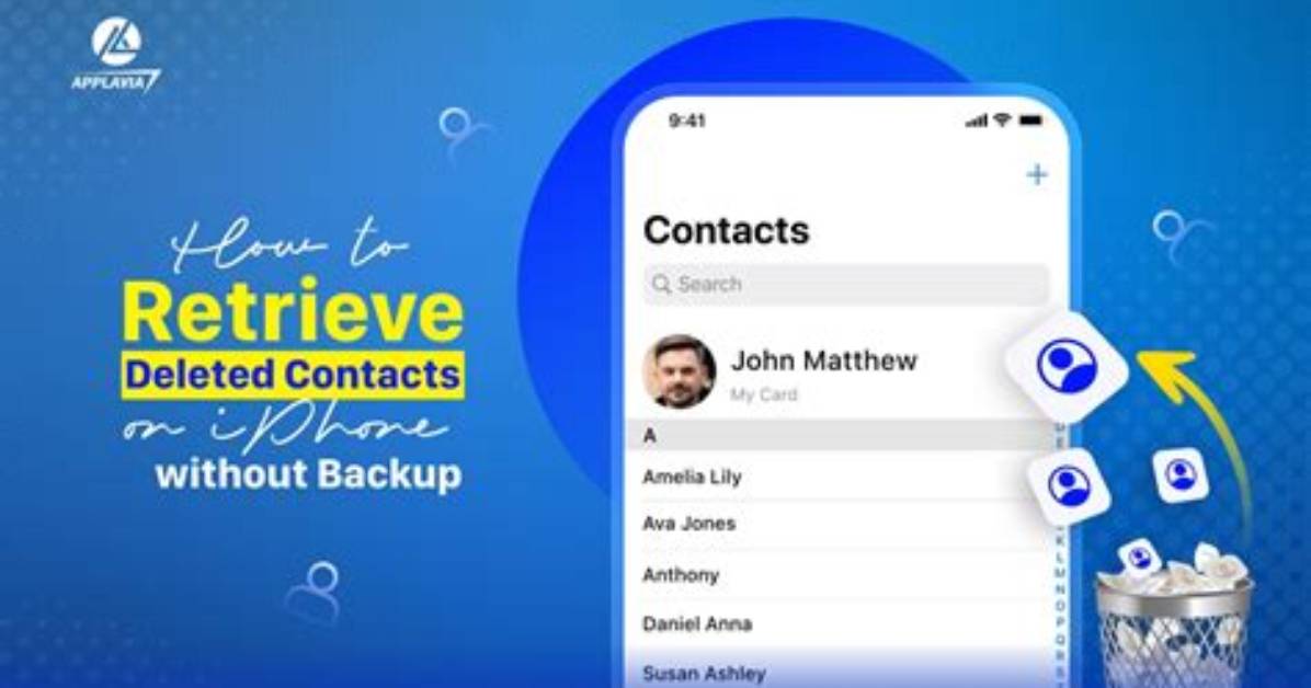 How Do I Retrieve Deleted Contacts?