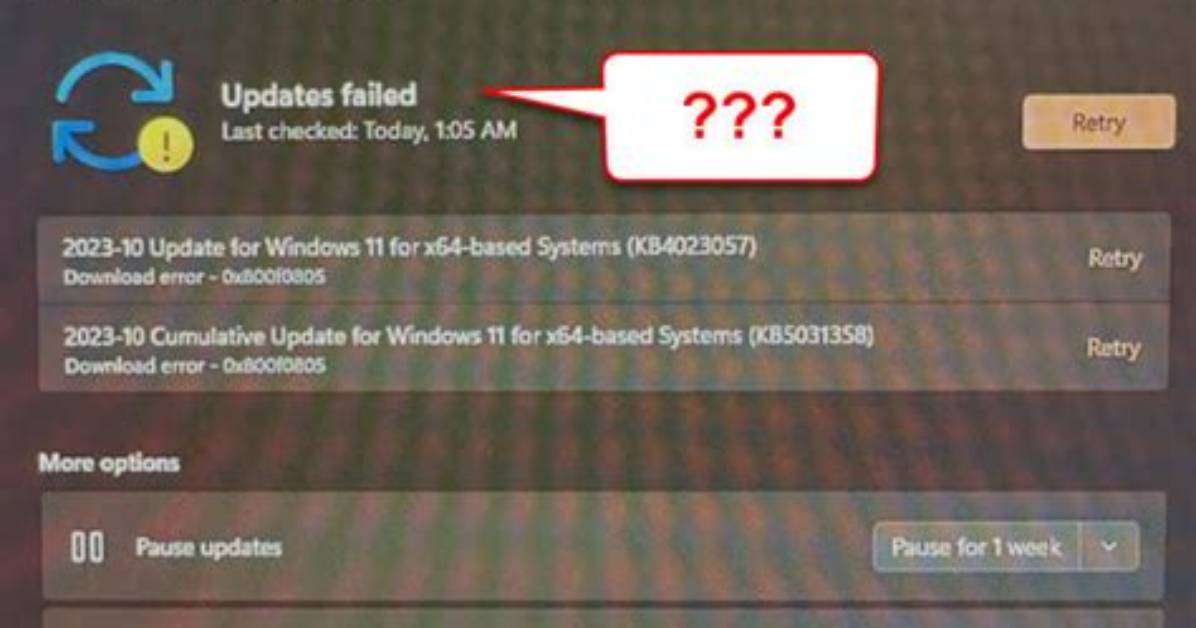 How Do I Retry Failed Windows 7 Updates?
