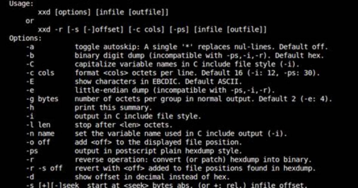 How Do I Reverse a Hexdump in Linux?