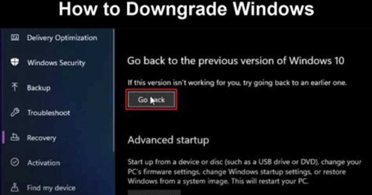 How Do I Revert Back to Windows 7 from Vista?
