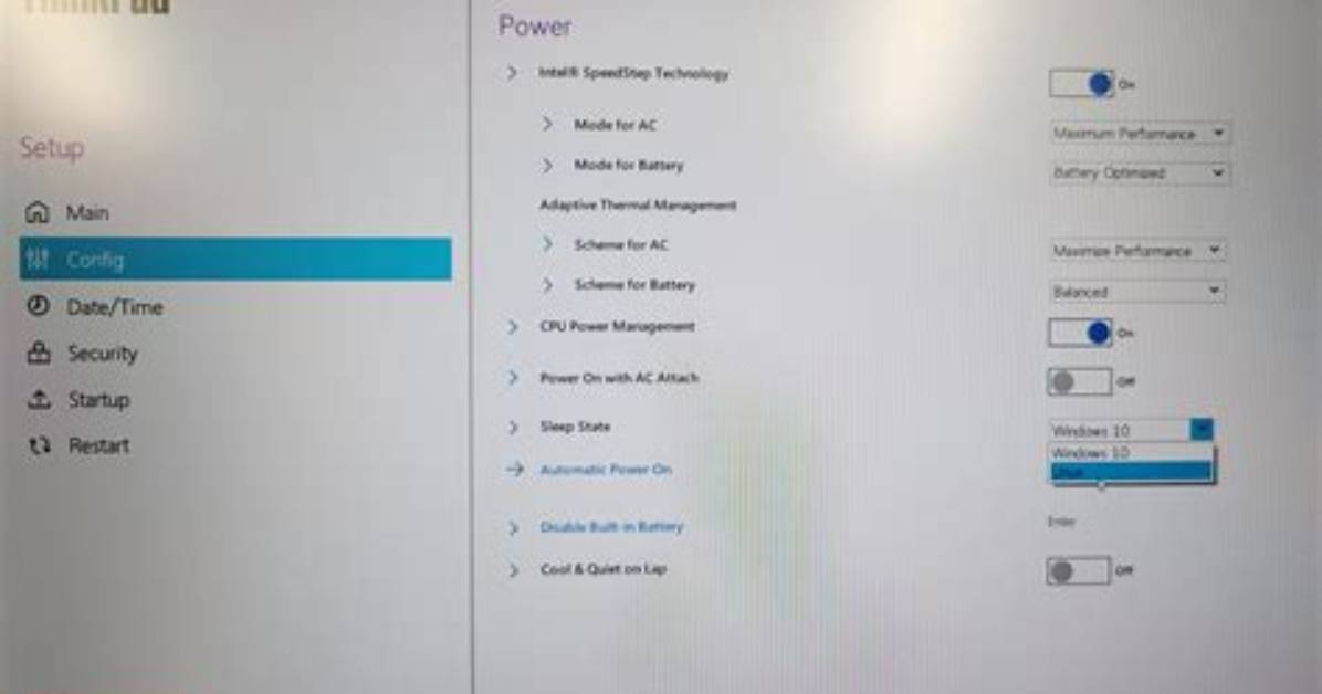 How Do I Roll Back Lenovo Bios Update?