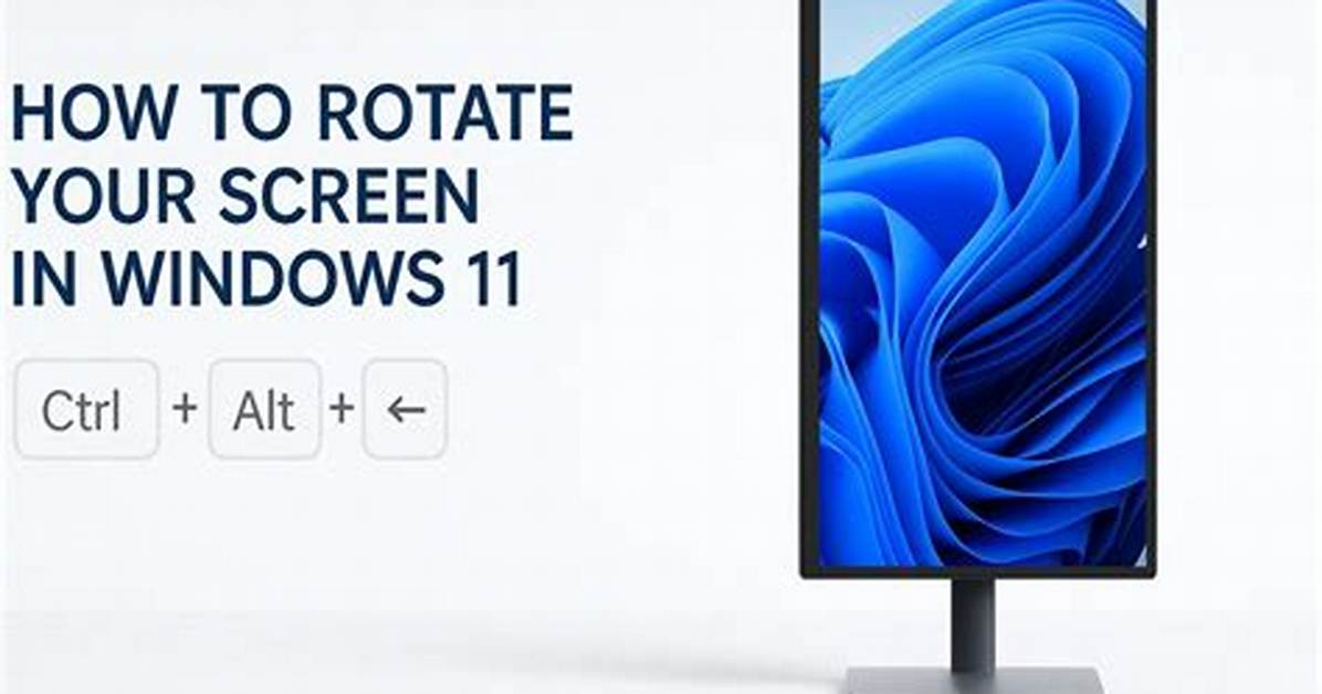 How Do I Rotate My Screen Windows 8?