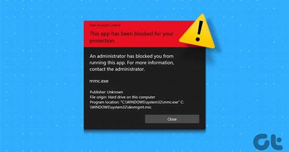 How Do I Run a Blocked App on Windows 10?