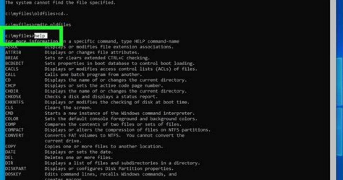 How Do I Run a Dos Command in Windows 10?