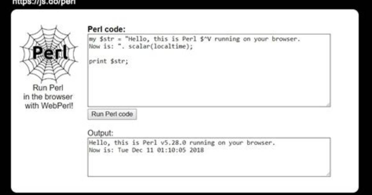 How Do I Run a Perl Code in Linux?