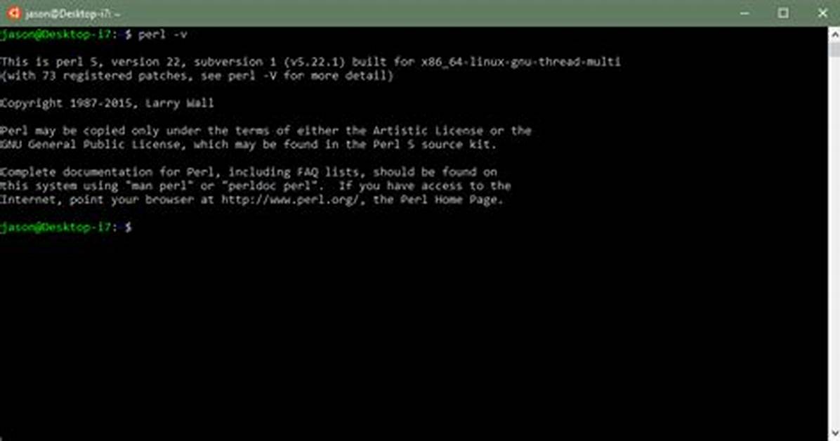 How Do I Run a Perl File in Linux?