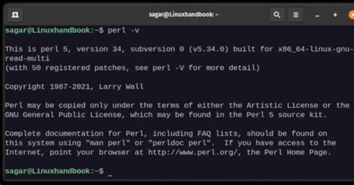 How Do I Run a Perl Linux Command?