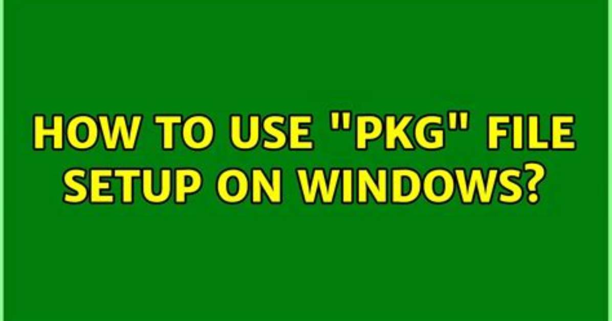 How Do I Run a Pkg File in Ubuntu?
