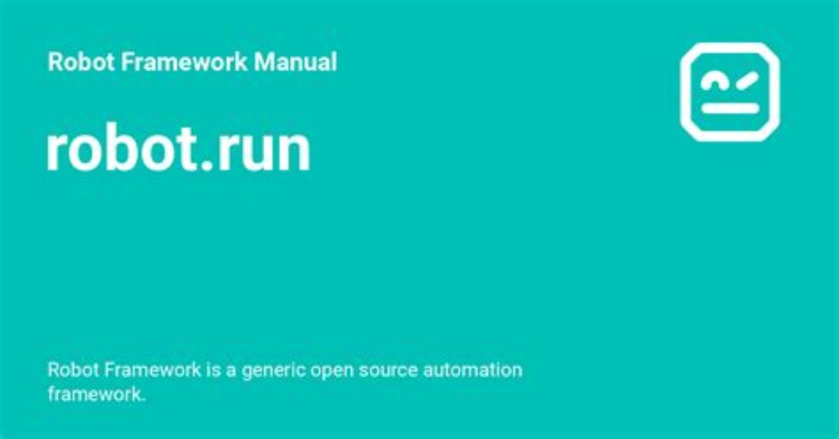 How Do I Run a Robot Framework in Eclipse