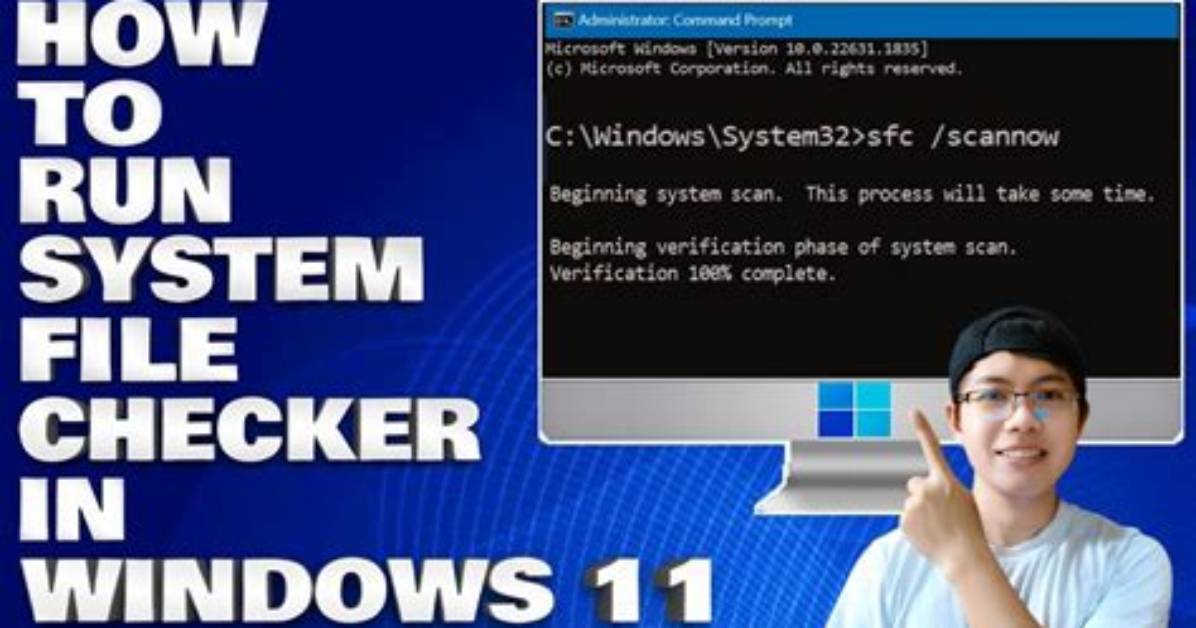 How Do I Run a System Check on Windows 7?