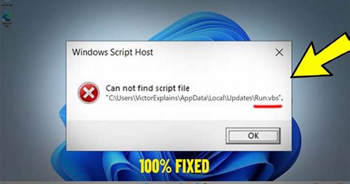 How Do I Run a Vbs File in Windows 10?