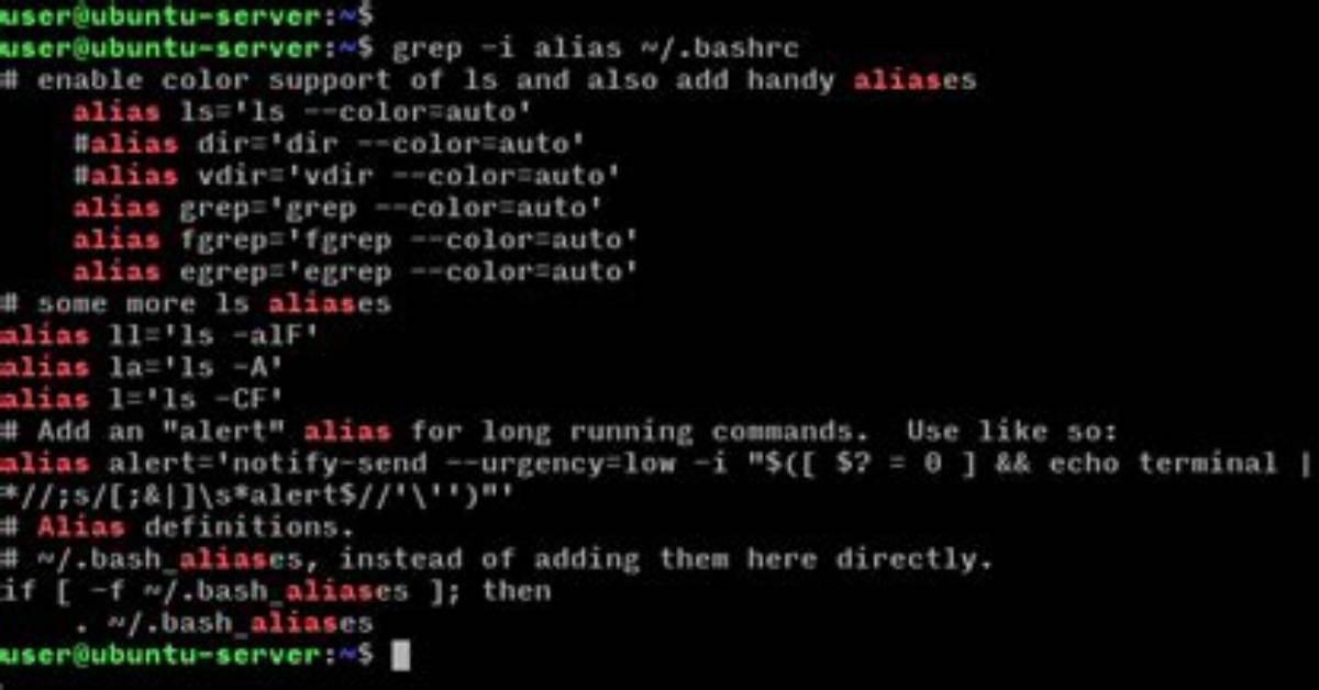 How Do I Run an Alias Command in Linux?
